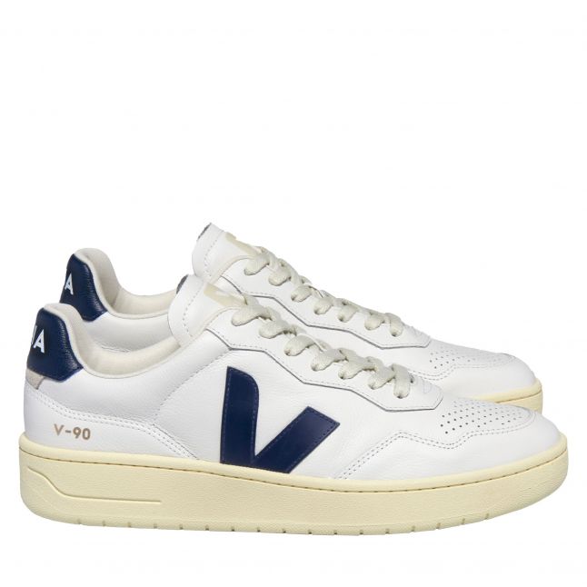 Mens Extra White/Nautico V-90 Trainers