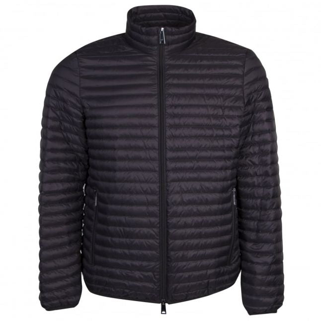 Mens Black Padded Down Jacket