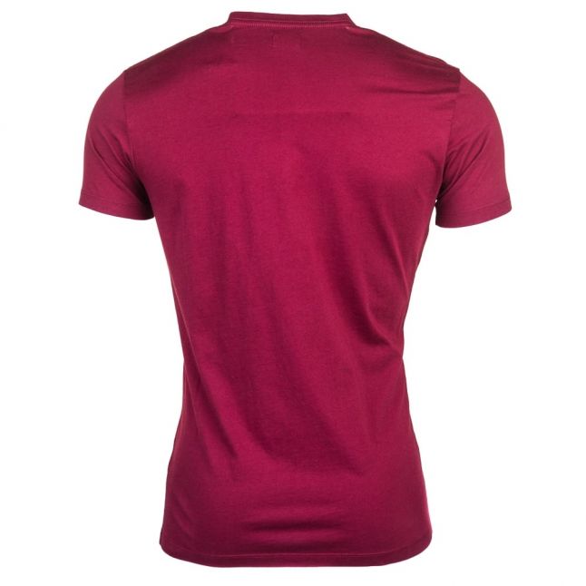 Mens Burgundy T-Diego-Fo Mohawk Tshirt