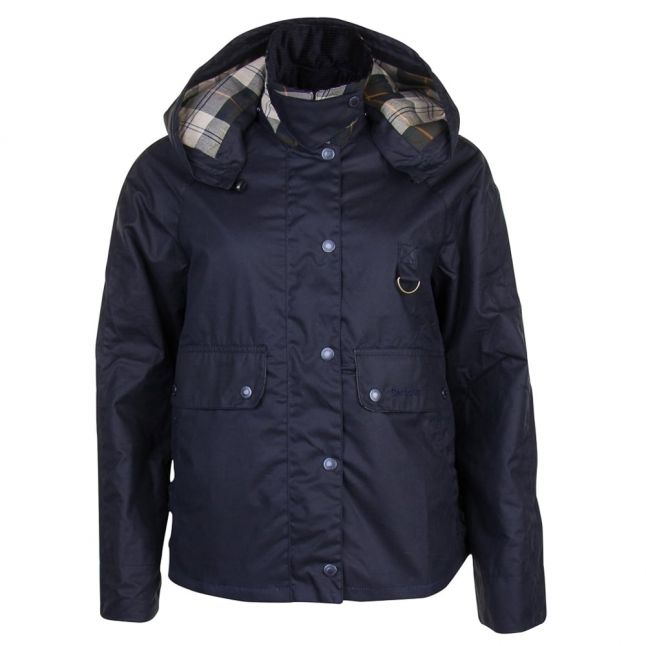 Heritage Womens Navy Summer Spey Waxed Jacket