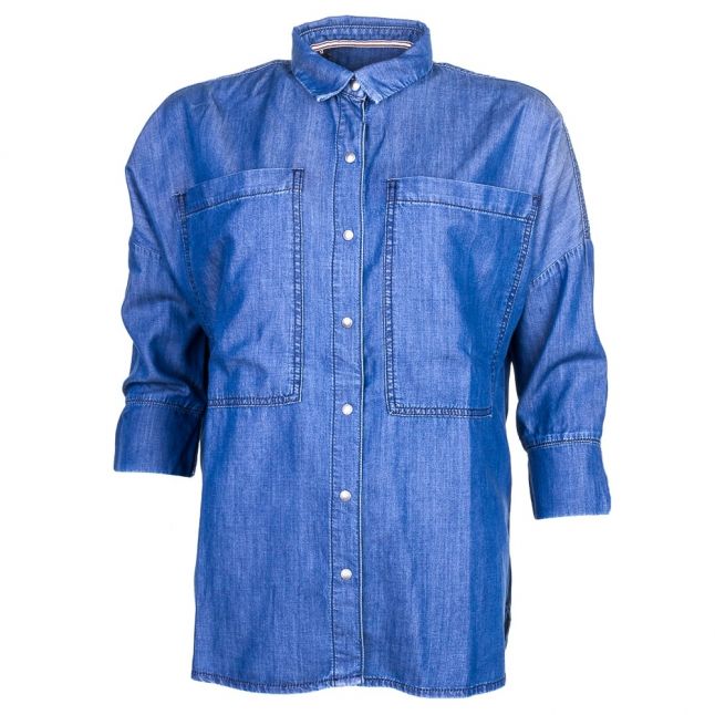 Womens Chambray Hopnel L/s Shirt