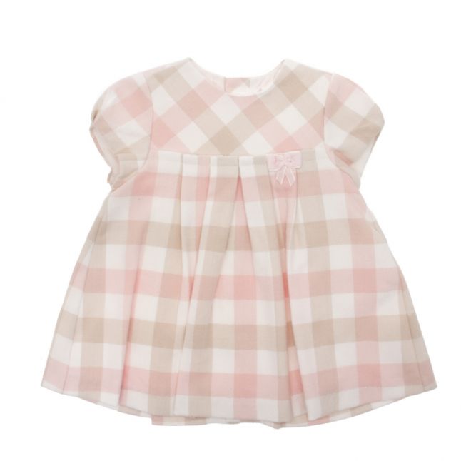 Baby Crystal Plaid Dress