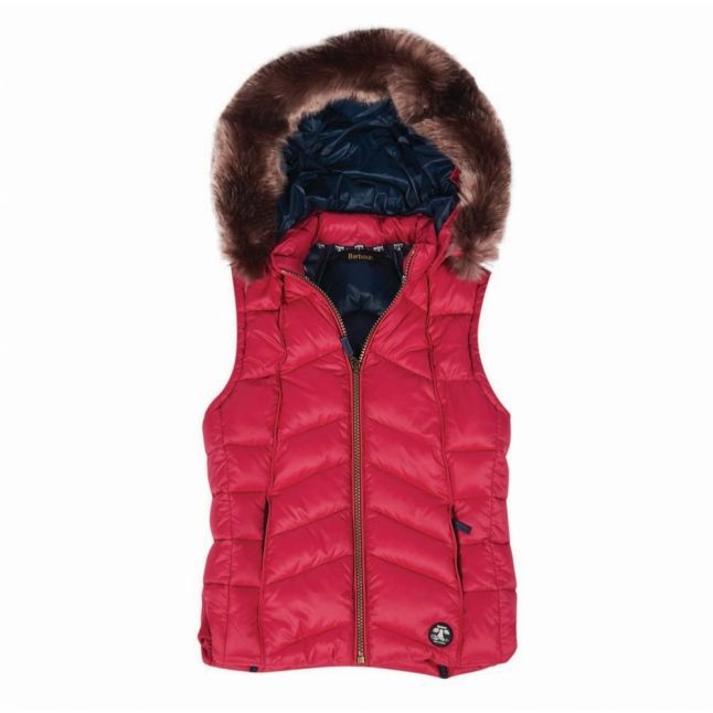 Girls Grenadine Bernera Quilted Hooded Gilet