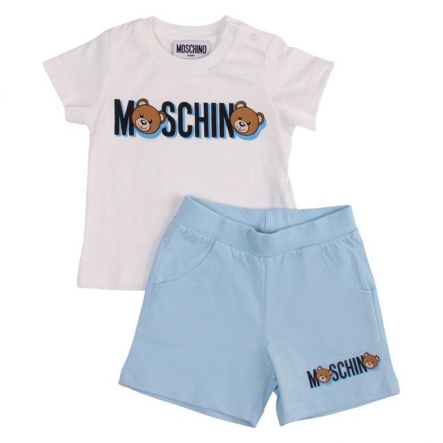 Baby Cloud/Baby Blue Toy Shadow T Shirt & Shorts Set