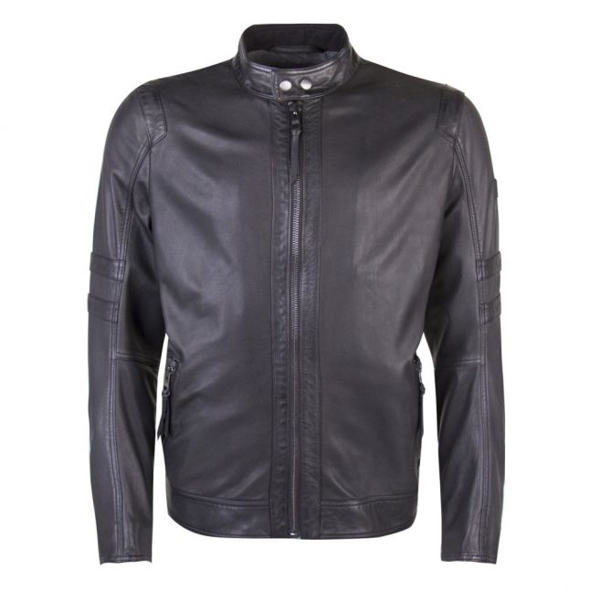 Casual Mens Black Jaylo Leather Jacket