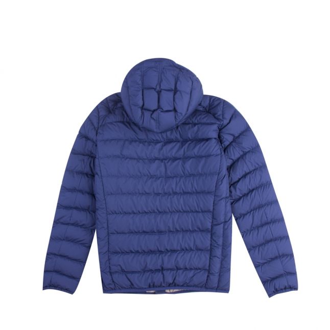 Boys Navy Peony Last Minute Light Hooded Jacket