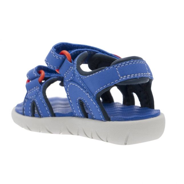 Boys Blue Perkins Row 2 Strap Sandals