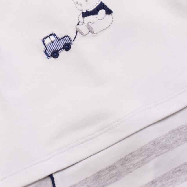 Baby Pearl T Shirt & Shorts Romper