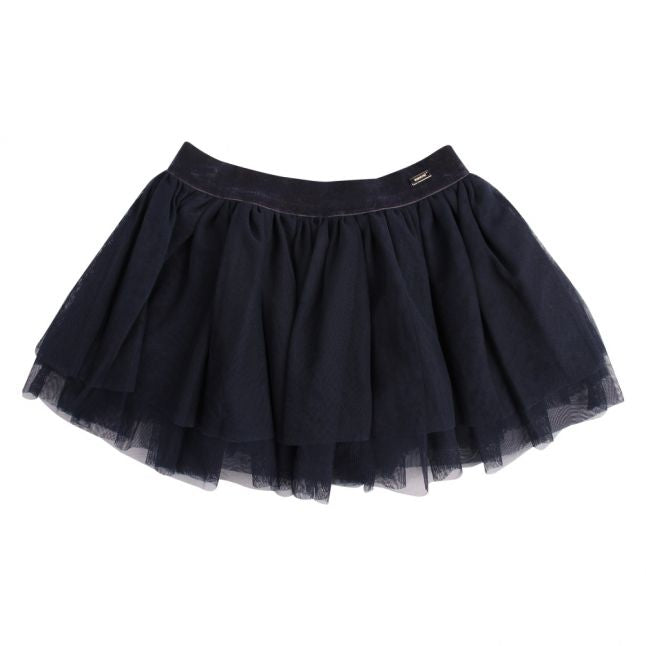 Infant Navy Dressmaker L/s T Shirt & Skirt Set