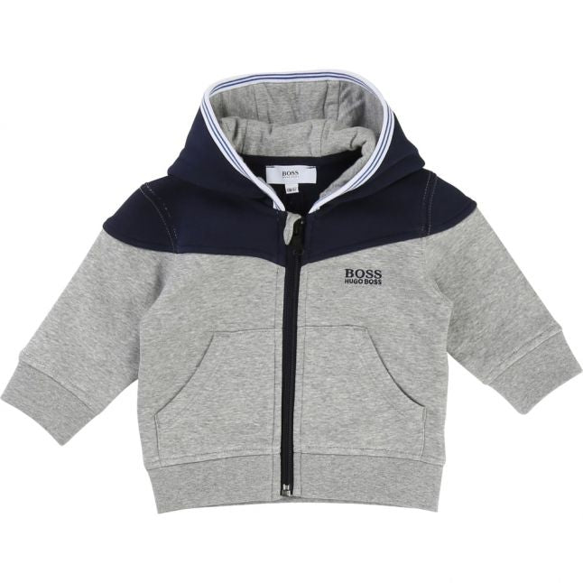 Baby Grey Hooded Tracksuit