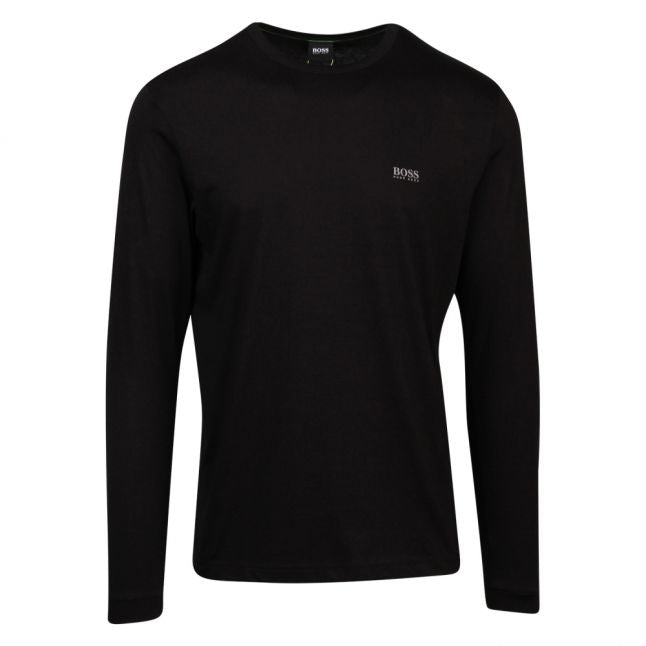 Athleisure Mens Black Togn Small Logo L/s T Shirt