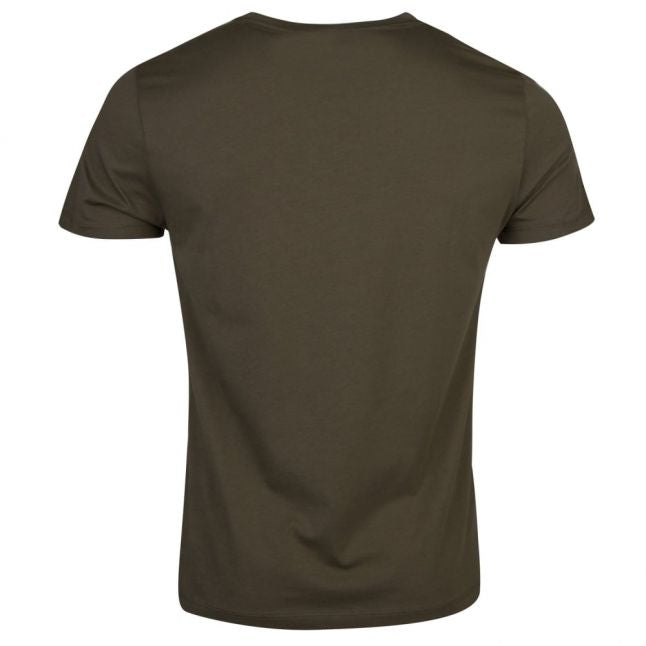 Casual Mens Dark Green Tommi UK S/s T Shirt