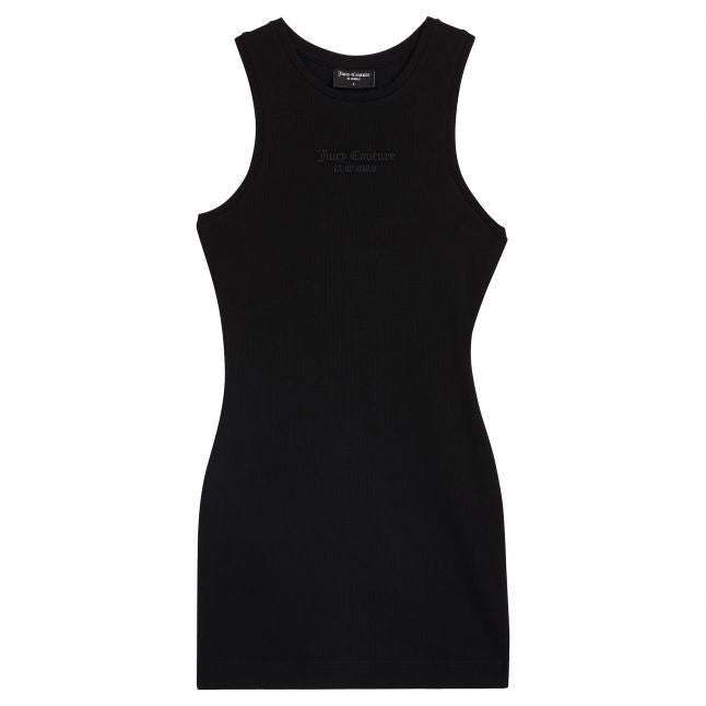 Womens Black Bentley Rib Jersey Dress