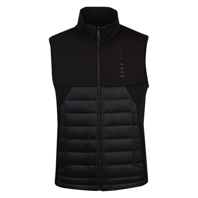 Athleisure Mens Black V_Paros Gilet