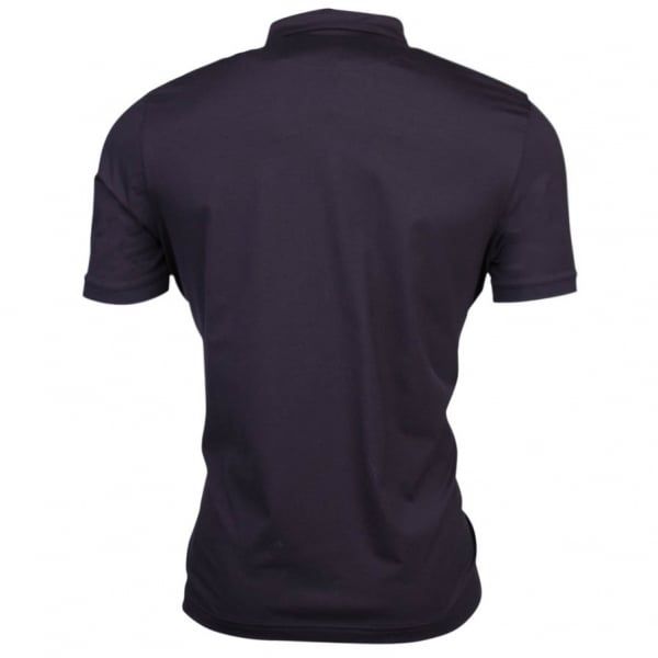 Mens Black Shaz Patch Pocket S/s Polo Shirt