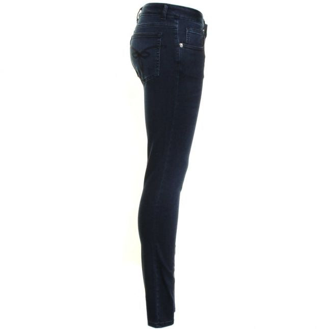 Womens Petrol Wash Petraa Skinny Fit Jeans