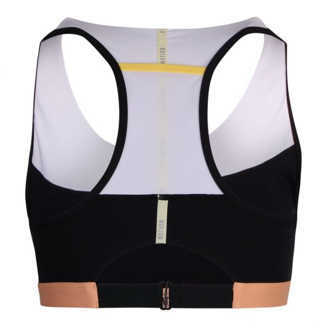 Womens Black Progression Sports Bra