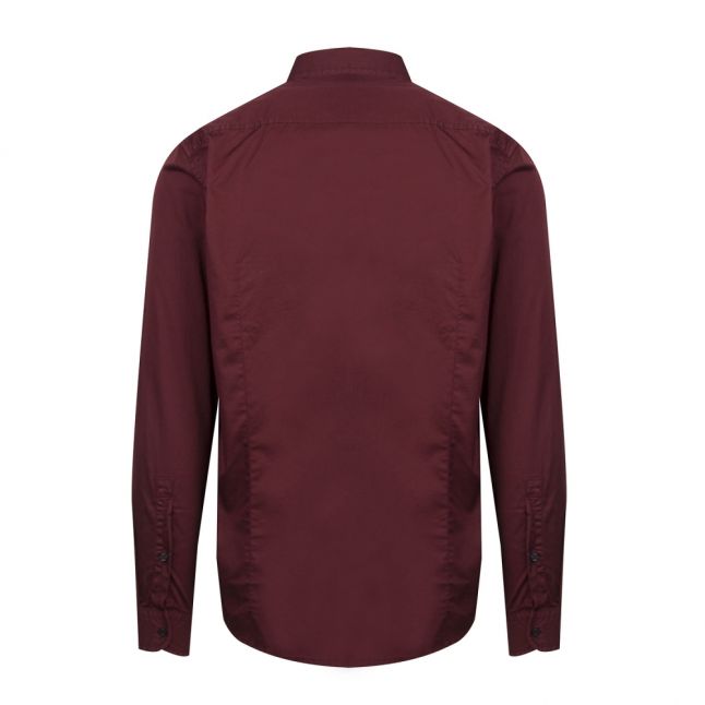 Casual Mens Burgundy Mypop_2 L/s Shirt