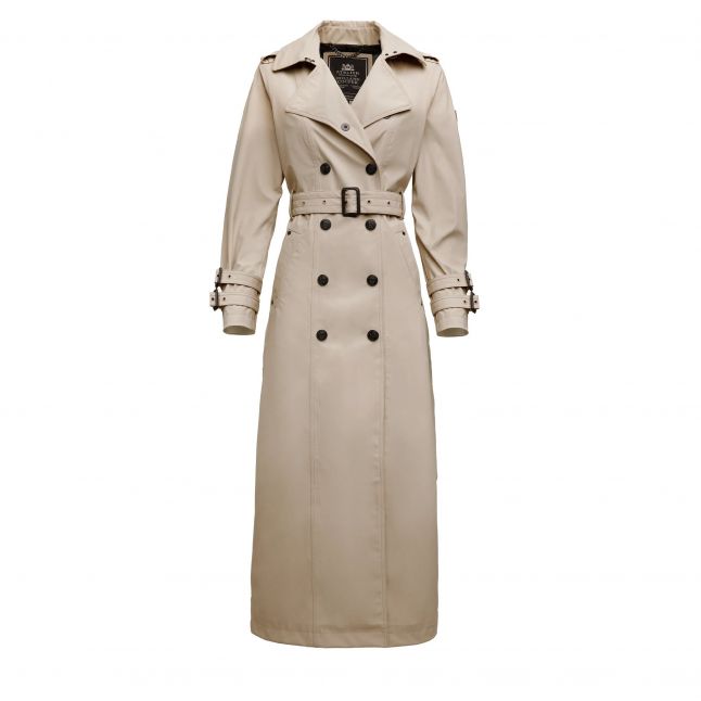 Womens	Stone Kendall Waterproof Trench Coat