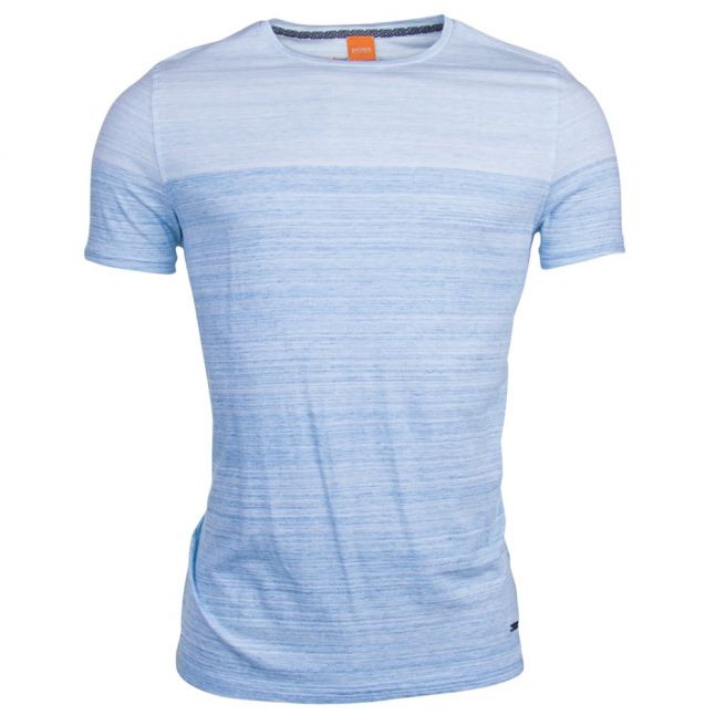 Mens Bright Blue Trumble S/s Tee shirt