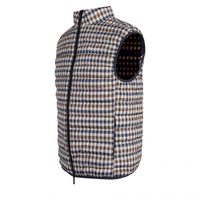 Mens Club Check Active Padded Gilet