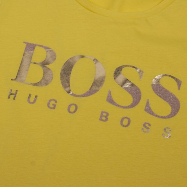 Casual Womens Yellow Tecatch S/s T Shirt