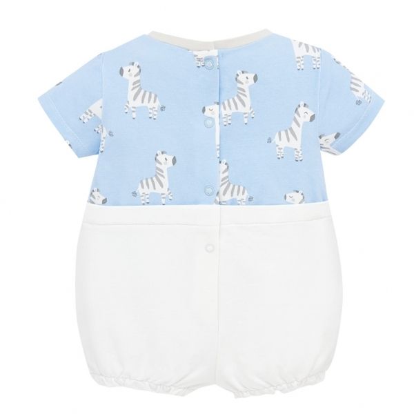 Baby Blue Bay Animal Dungaree & Hat Set