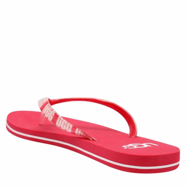 Womens Sweet Sangria Simi Graphic Flip Flops