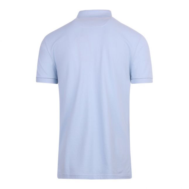 Mens Light/Pastel Blue Piro S/s Polo Shirt