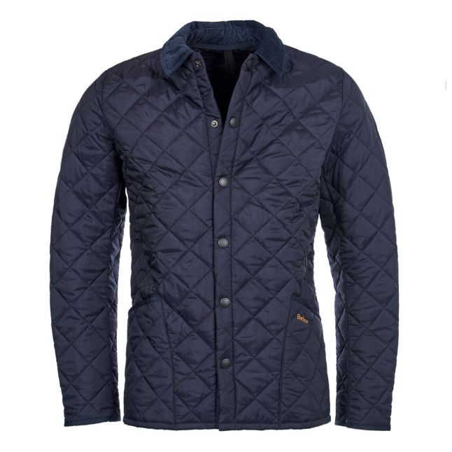 Mens Barbour Navy Heritage Liddesdale Quilted Jacket