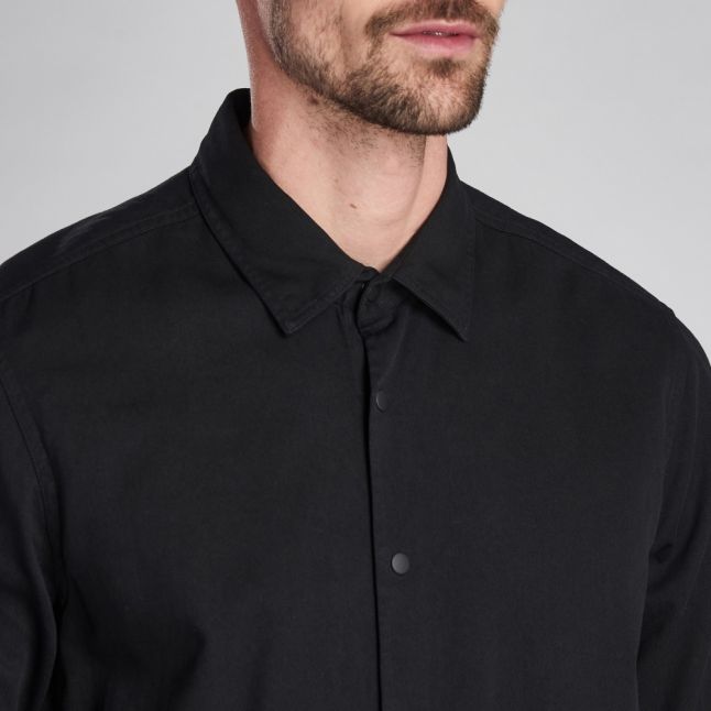 Mens Black Endo Overshirt