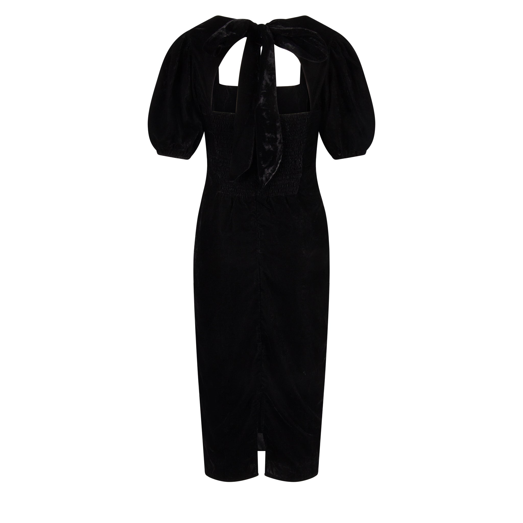 Womens Hope & Ivy Black Alba Fitted Dress