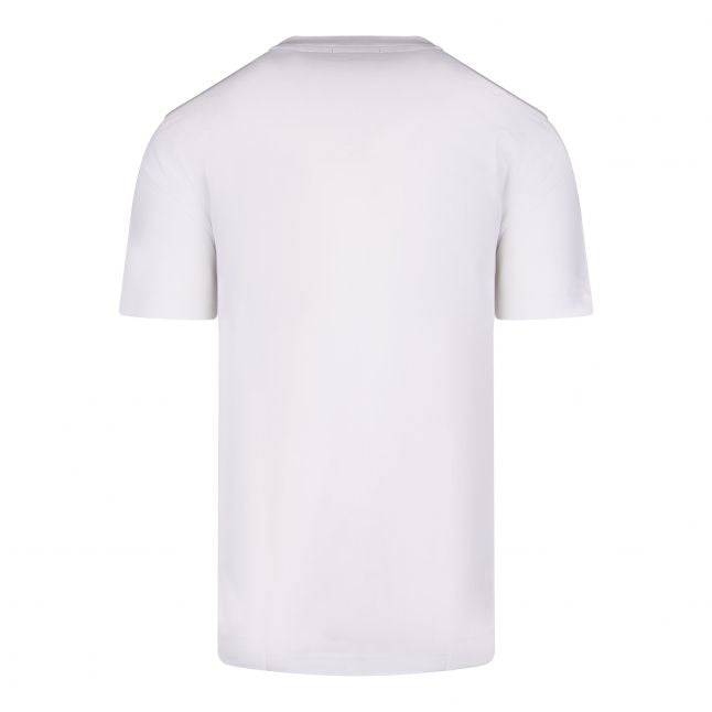 Mens White Tee S/s T Shirt