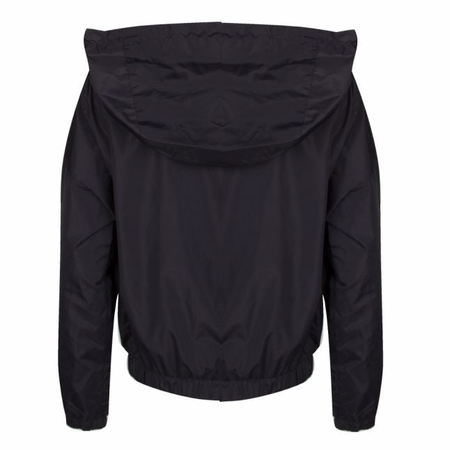 Womens CK Black Nylon Windbreaker