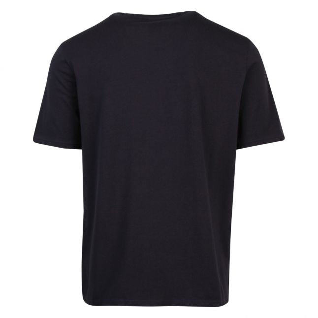 Mens Dark Blue Identity Logo S/s T Shirt