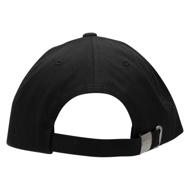 Athleisure Mens Black Cap-Curved Cap