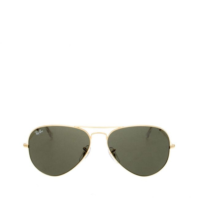 Unisex Gold RB3025 Aviator Large Sunglasses