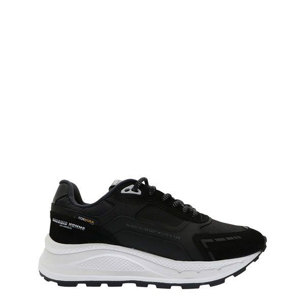 Mens Black Cordura Ripstop El Porto Trainers