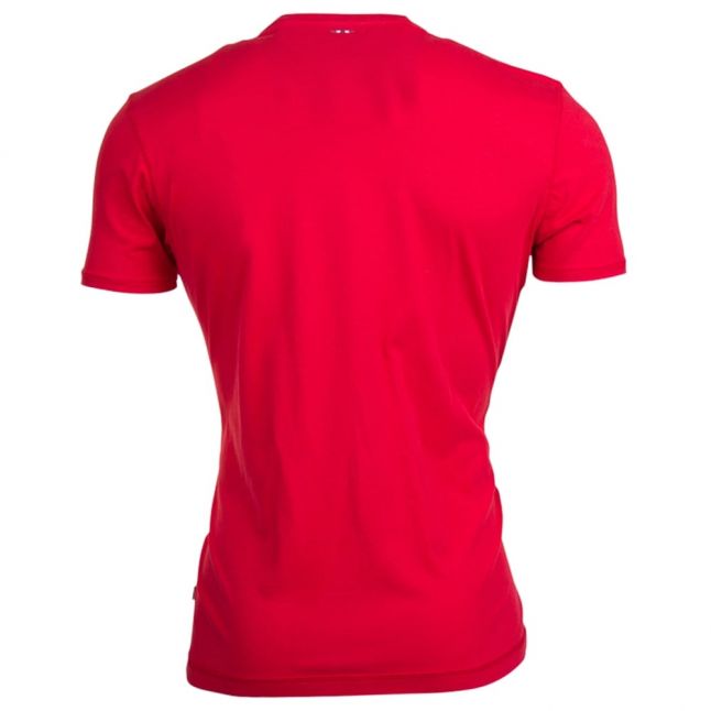 Mens Red Solin S/s T Shirt