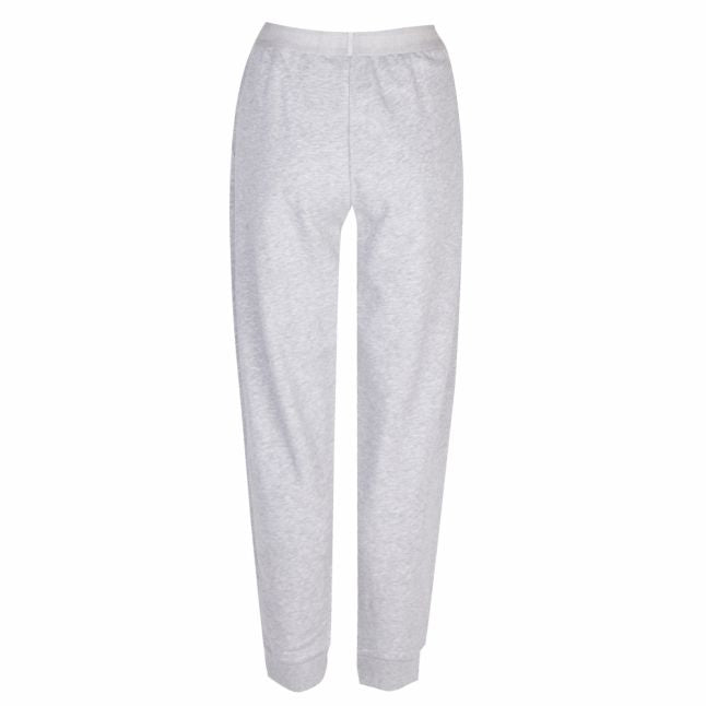 Grey Heather Casual Logo Band Joggers