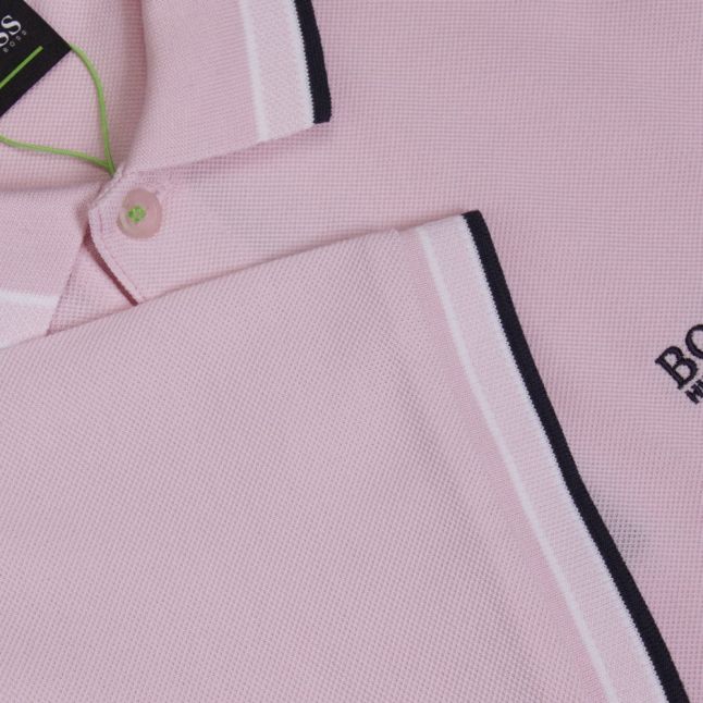 Athleisure Mens Open Pink Paddy Regular S/s Polo Shirt