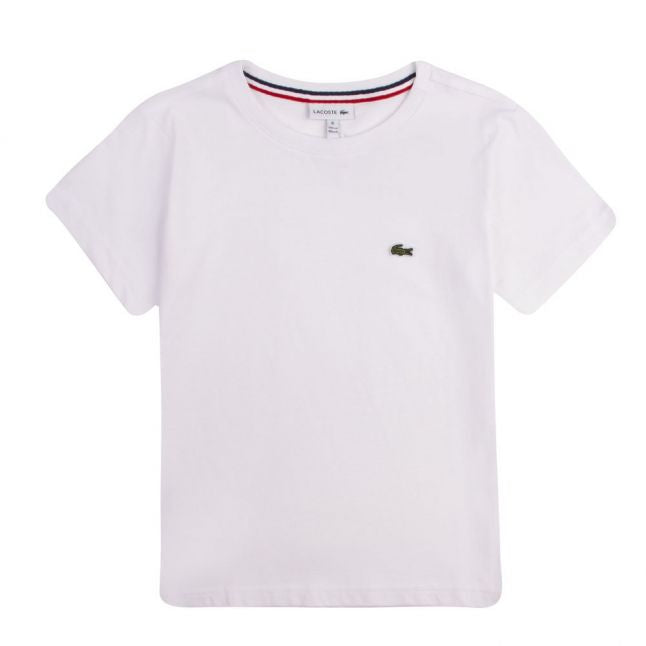 Boys White Classic S/s T-Shirt