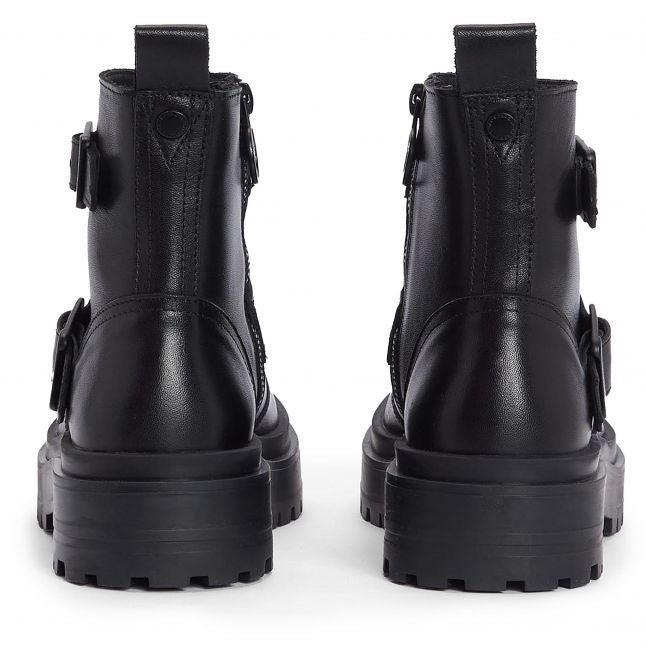 Womens Black Tasmin Buckle Boots