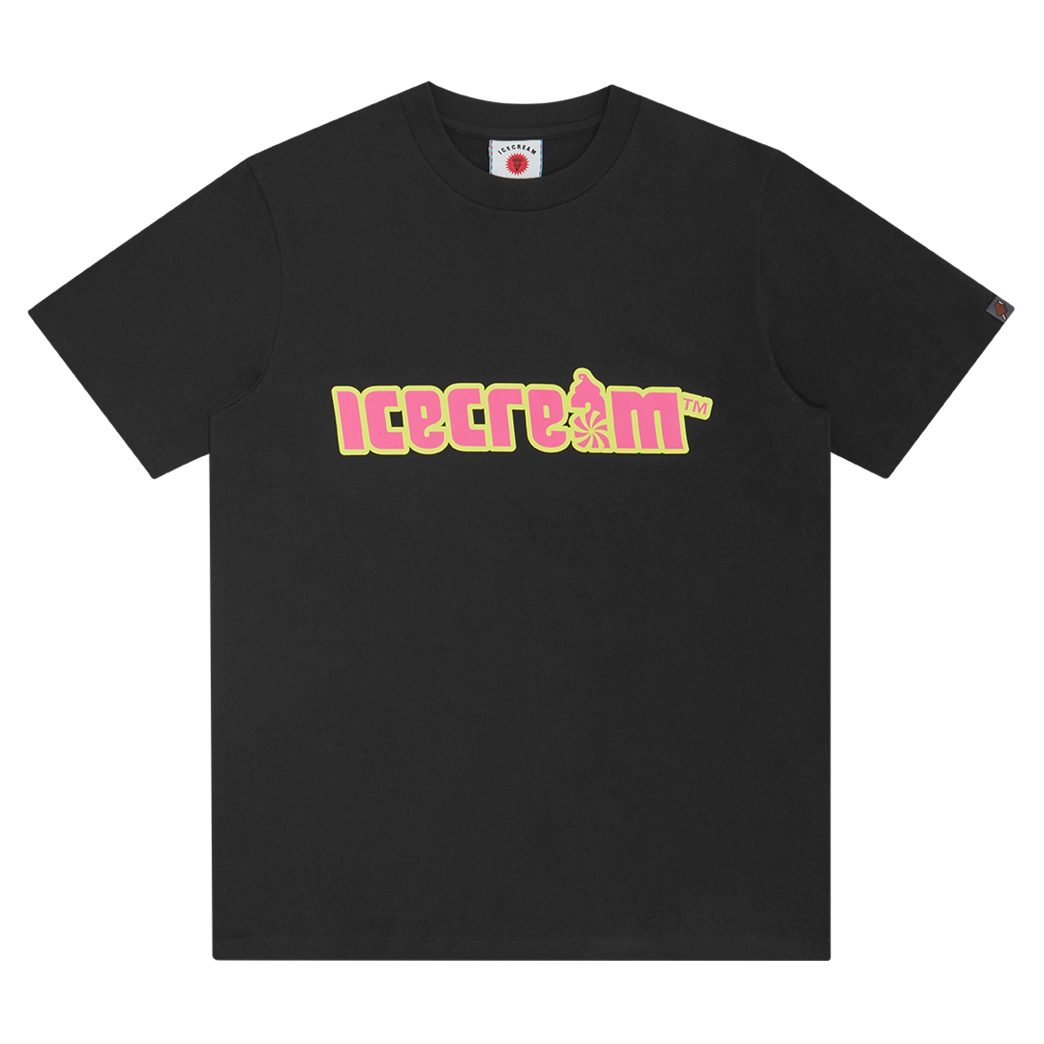 Mens ICECREAM Black Soft Serve S/s T Shirt