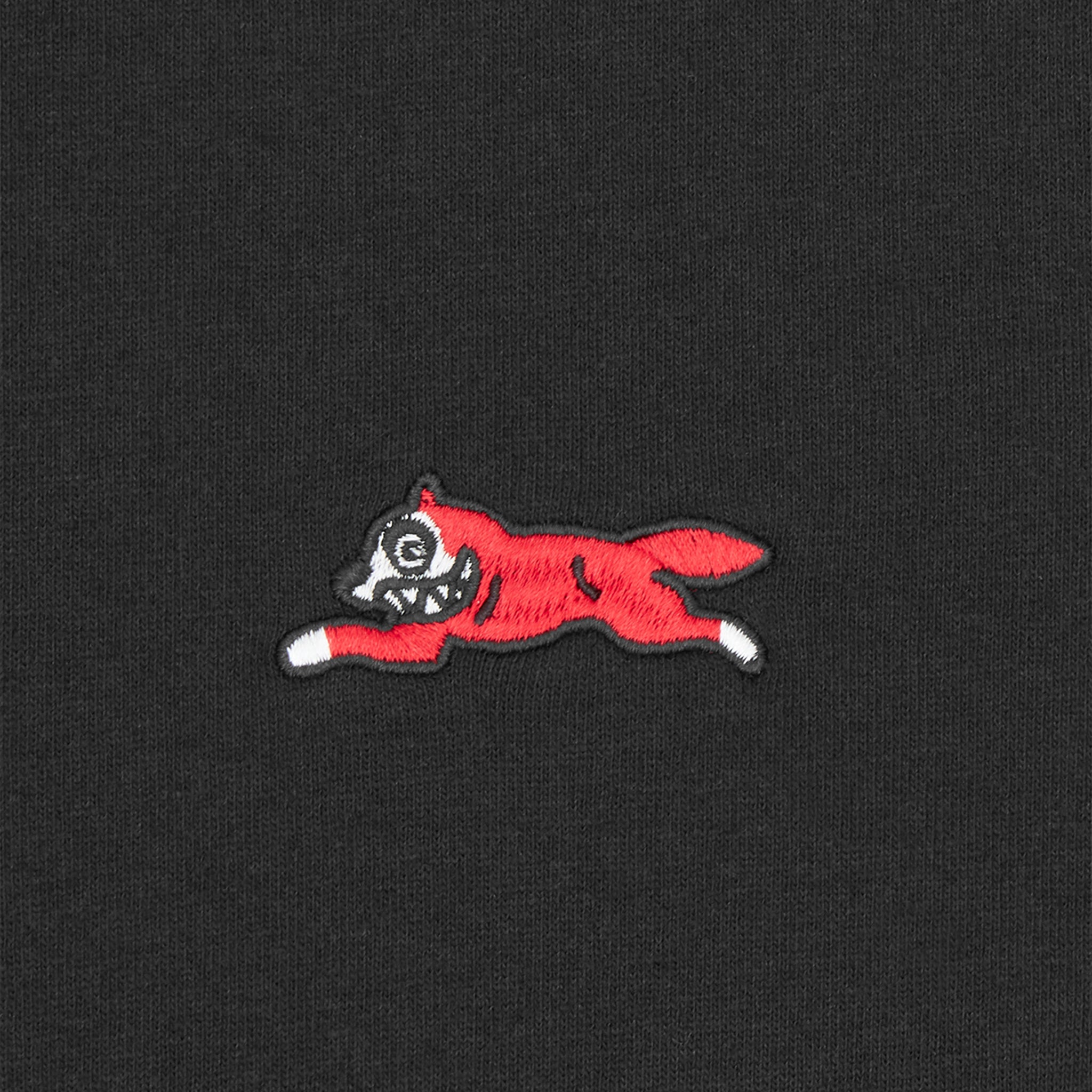 Mens ICECREAM Black Small Running Dog S/s T Shirt