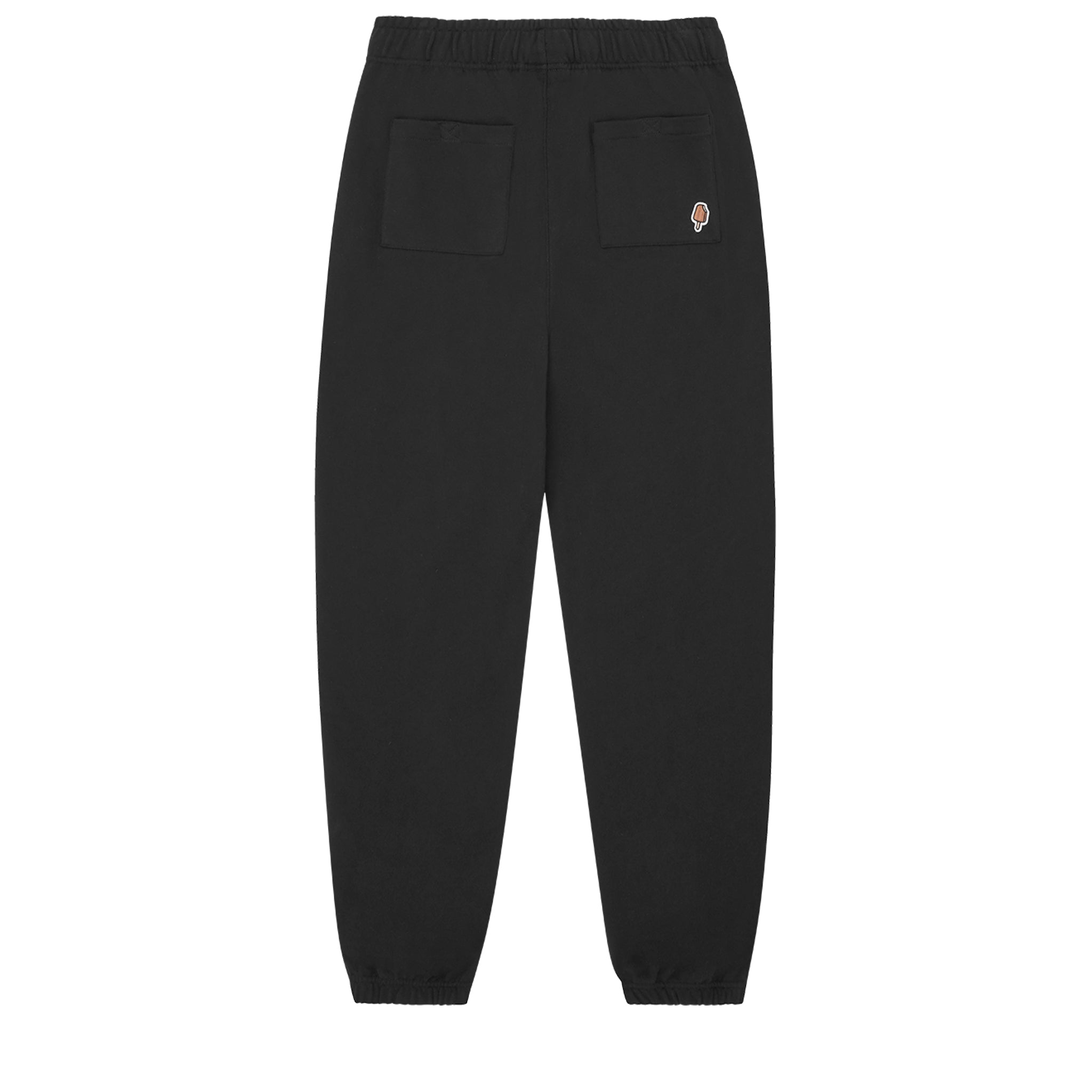 Mens ICECREAM Black Small Running Dog Sweat Pants