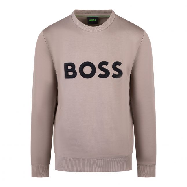 Mens Light Green Debossed Salbo 1 Sweat