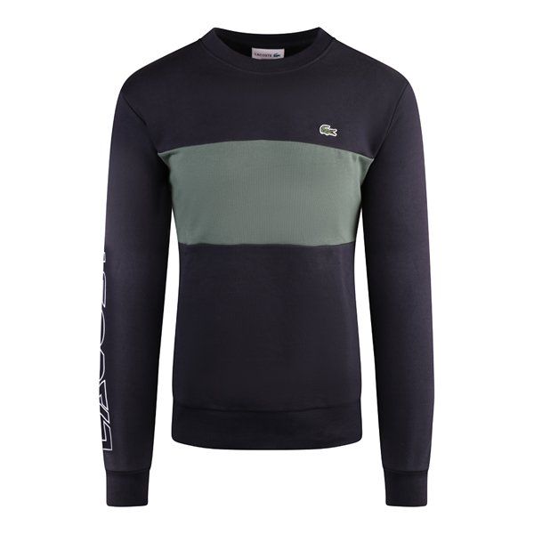 Mens Abysm/Sequoia Colourblock Sweatshirt