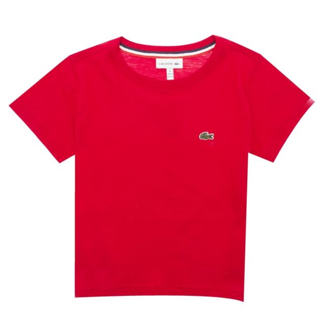 Boys Lighthouse Red Basic S/s T Shirt