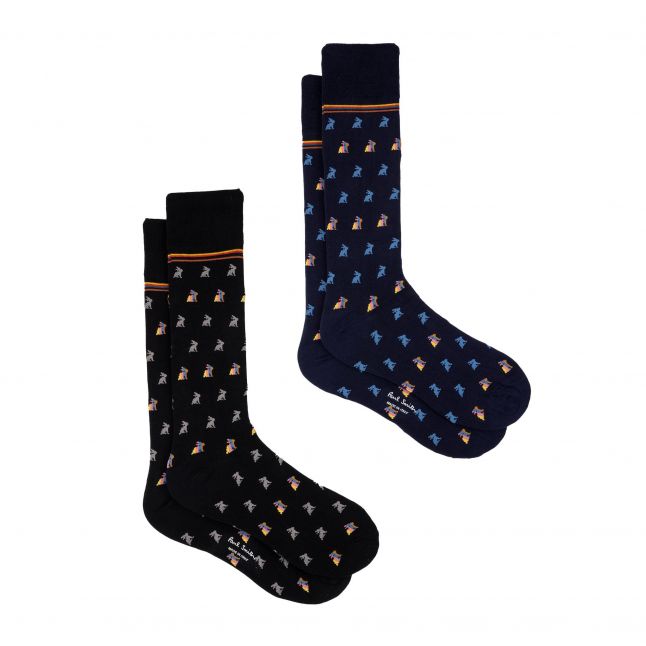 Mens Paul Smith Mixed Cole Rabbit 2PK Socks